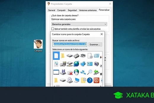 Cómo personalizar cualquier icono en Windows 10