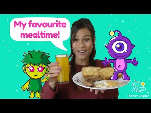 Mealtimes ESL Vocabulary Games for Kids