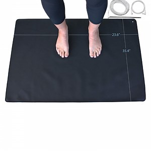 [Hot Item] ESD Earthing Portable Conductive Yoga Mat Static Electricity Eliminating and Fatigue Relieving Mattress Grounding Yoga Mat