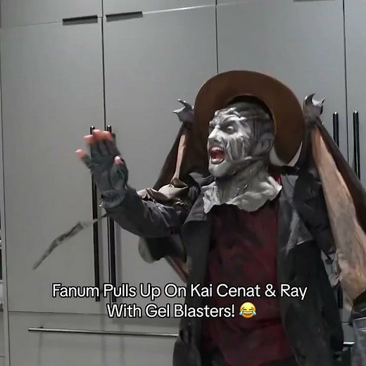 Fanum Pulls Up On Kai Cenat & Ray With Gel Blasters! 😂