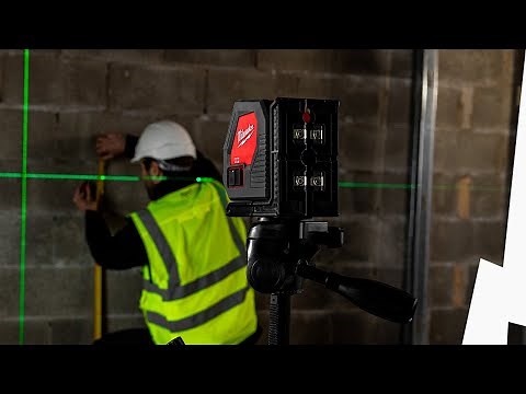 MILWAUKEE® Alkaline Green Cross Line Laser