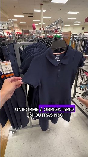 OLHA COMO SÃO OS UNIFORMES DAS ESCOLAS NOS ESTADOS UNIDOS!