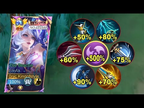 LAYLA 100% BEST HIGH DAMAGE HACK BUILD 2026!😱 THIS BUILD IS LITERALLY BROKEN (PLS TRY THIS BUILD)