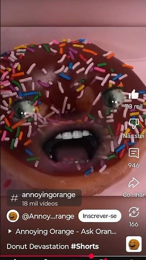 PUNCH A DONUT 🍩 DEVASTATION ANNOYING ORANGE