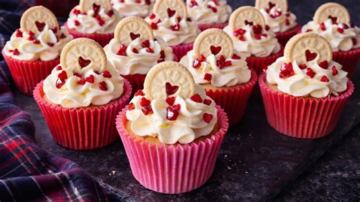 Homemade jam filled cupcakes for beginners tutorial