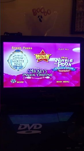 Sneak Peeks Menu from Mickey Mouse Clubhouse’s Mickey’s Adventures In Wonderland 2009 DVD