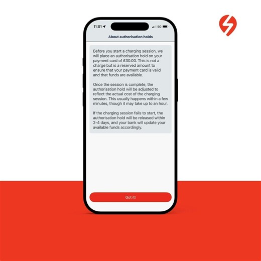 Understanding Zapmap payment authorisation holds - iOS