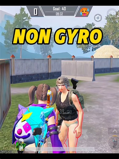 Respect for all non gyro players🙂❤️ | Watch full video and repost✨ #PUBGMOBILE #pubgmnextstarprogram #PUBGMS32 #exaltedpubg