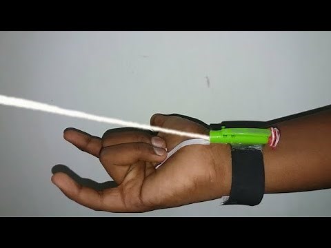 How to make spider man web shooter with web fluid easy at home (secret formula)