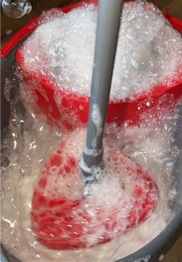 Mop Mishap: Sudsy Fun Before the Disaster