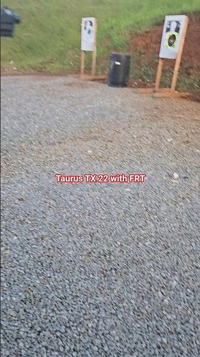 Taurus TX22 with FRT, first shots