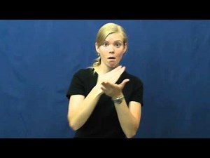 Watch how to sign 'uranium' in American Sign Language.
