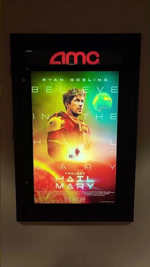 Project Hail Mary AMC Poster