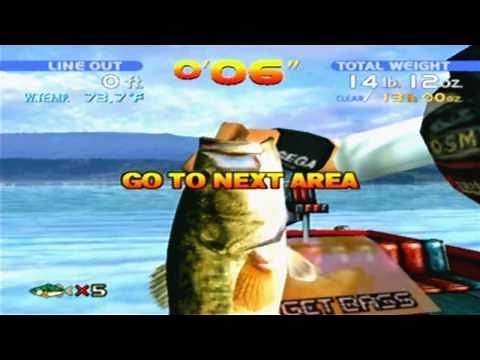 Sega Bass Fishing Game Sample - Dreamcast