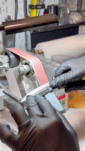 Sharpening Microtech Glykon 🔪