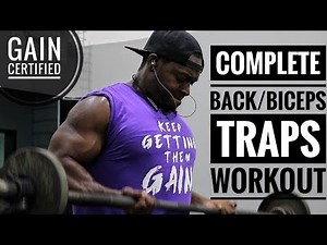 Complete PULL Workout (Back/Traps/Biceps)