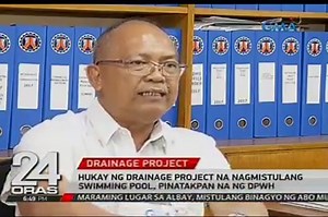 518K views · 2.8K reactions | Hukay ng drainage project na nagmistulang swimming pool, pinatakpan na ng DPWH | Tinutukan 'yan ni Oscar Oida. Sa mga Kapuso abroad, tumutok o mag-subscribe sa GMA Pinoy TV, GMA Life TV, at GMA News TV International para sa iba pang mga balita. | 24 Oras | Facebook