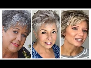 Best Short Hair Hairstyles For Women Over 60 To Look Younger 2025 //Pixie Bob Haircuts Images