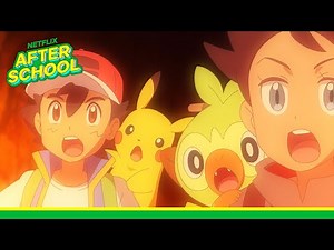 Shiny Larvesta Evolves into Volcarona! | Pokémon Master Journeys | Netflix After School