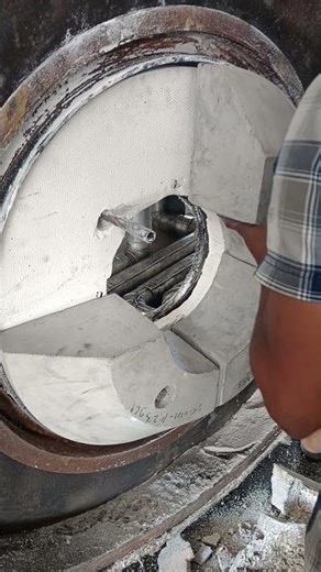 Boiler refractory repairing