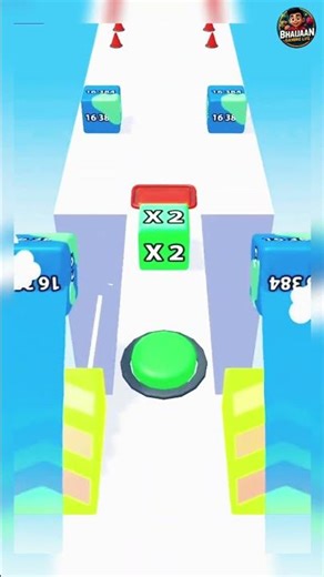 Number Box Run Game 🔢📦 | High Number Wins, Low Number Fails #shorts