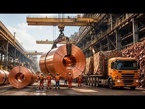 How Is Copper Made? The Extreme and Dangerous Process Behind Modern Industry