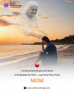 If love could build a bridge, I’d cross it just to sit beside my mom one more time. 💔 No words can ever fill that space, but her love still echoes through every heartbeat and memory. If you’re missing your mom in Heaven today, know that her love never left. It just changed form. 🤍 https://scottstonebridge.com/ #ScottStonebridge #MissingMom #HealingJourney #EmotionalHealing #HopeAfterLoss [Daily Inspiration, Heavenly Love, Inner Peace, Positive Energy, SoulHealing] | Scott Stonebridge Psychic M