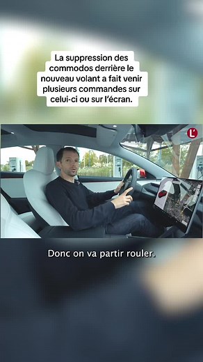 Suppression des commodos : Nouvelle commande de clignotants au volant de la Tesla Model 3