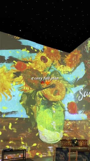 Get your tickets: https://bit.ly/Sep_15th-DiscoverVanGogh As the leaves turn and days get shorter, we're in the perfect mood for a fun, artsy, cozy Fall plan 🍂 | Van Gogh Expo