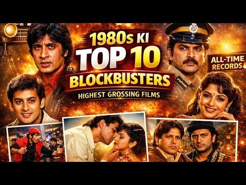 1980s Ki Top 10 Blockbuster Movies | Highest Grossing Films