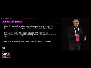 RoboCon 2022 - 1.02 Robocorp == RPA for Developers