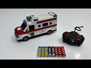 Unboxing RC Medical Ambulance Model, RC Giant Spider, 1:14 RC Sports Police Car, EV Wheel Loader