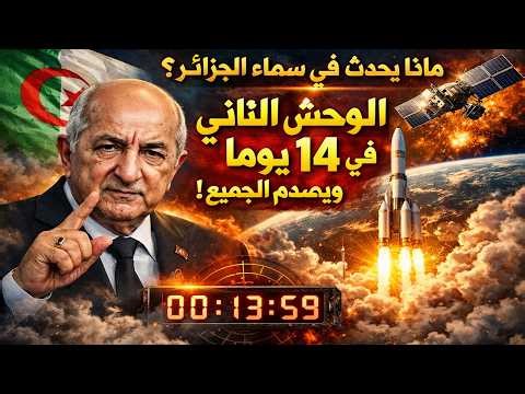 ماذا يحدث في سماء الجزائر؟ "الوحش الثاني" ينطلق في 14 يوماً ويصدم الجميع!