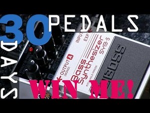 Boss SYB-5 Bass Synthesizer Pedal - 30 Days, 30 Pedals - WIN!