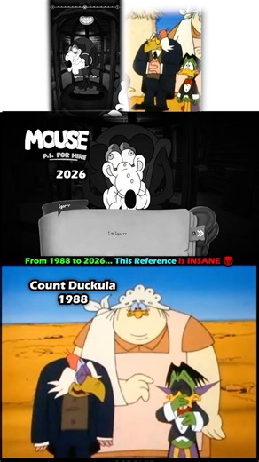 This Reference Is INSANE 🤯 Count Duckula 1988 vs MOUSE: P.I 2026