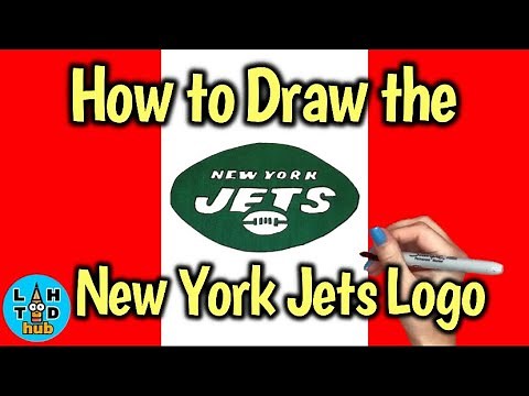 How to Draw the New York Jets Logo