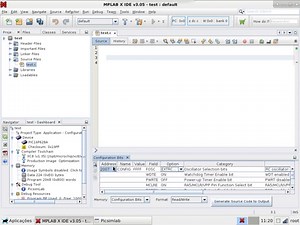 Projeto com MPLAB X e XC8 no PICsimLab