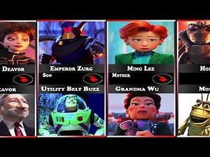 Pixar Villains Families