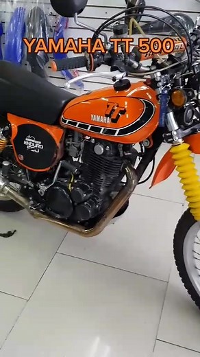 Yamaha TT 500 - 1979: Classic Japones Motorcycle