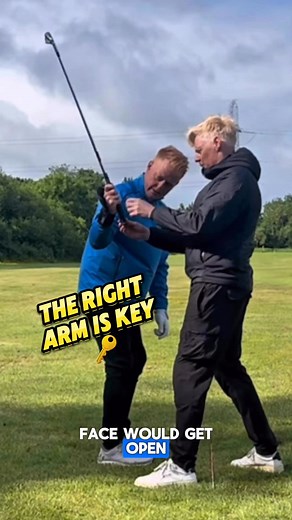 Fixing My Right Arm Structure in the Backswing 💪In this golf lesson, I’m working on something that had been letting me down for a while — my right arm structure in the backswing. I was over-flexing the right arm, and my trail wrist would start to flatten, which led to all kinds of compensations and manipulation in the downswing.We’re using the Pro Sendr in this session — an awesome training aid that really helps dial in the right feels and structure. Huge difference already. Here’s the full vid