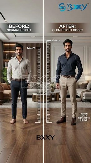Gain 3.5 Inches (9cm) Secretly! 🤫 Best Invisible Height Increasing Shoes for Men