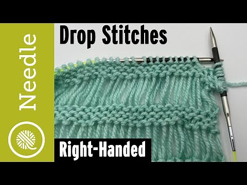 How to Knit Drop Stitch Pattern