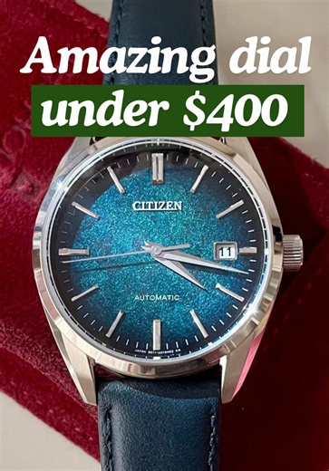 The best dial I’ve seen on an affordable watch from @Citizen Watch #watchcollector #watchtok #watchesoftiktok