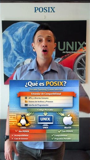 🔧 POSIX is the standard/certification for modern UNIX systems ✨