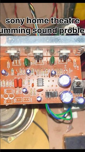 Sony Home Theatre Humming Sound Fix | Easy Solution