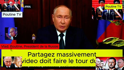 8.7K views · 557 reactions | Le president Vladimir Poutine nous parle | Poutine TV | Facebook