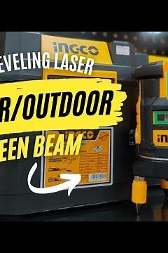 Laser na pang INDOOR at OUTDOOR? | INGCO Self Leveling Line Laser • GREEN BEAM | KA-INGCO JAM