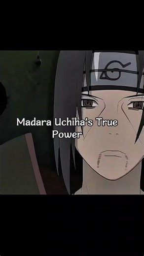 Madara Uchiha's True Power Shocked the Shinobi World...💀#anime#shorts