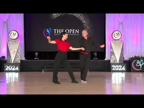 Pascal Besson and Alexandra Branco - 4th Place Pro-Am Sophisticated - Leader - The Open 2024