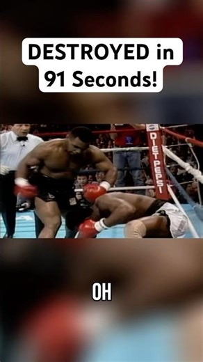 Mike Tyson’s 91 Second DESTRUCTION of Michael Spinks #miketyson #miketysonknockouts #boxinglegends
